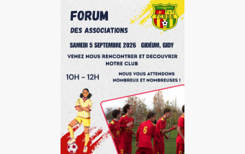 Le FCCBG au forum des associations !