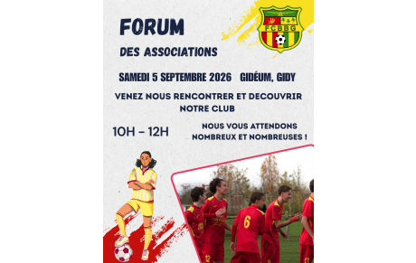 Le FCCBG au forum des associations !